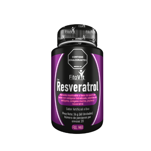 Resveratrol x 60 masticables