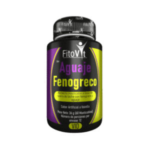 FitoVit Fenogreco & Aguaje – 60 Masticables